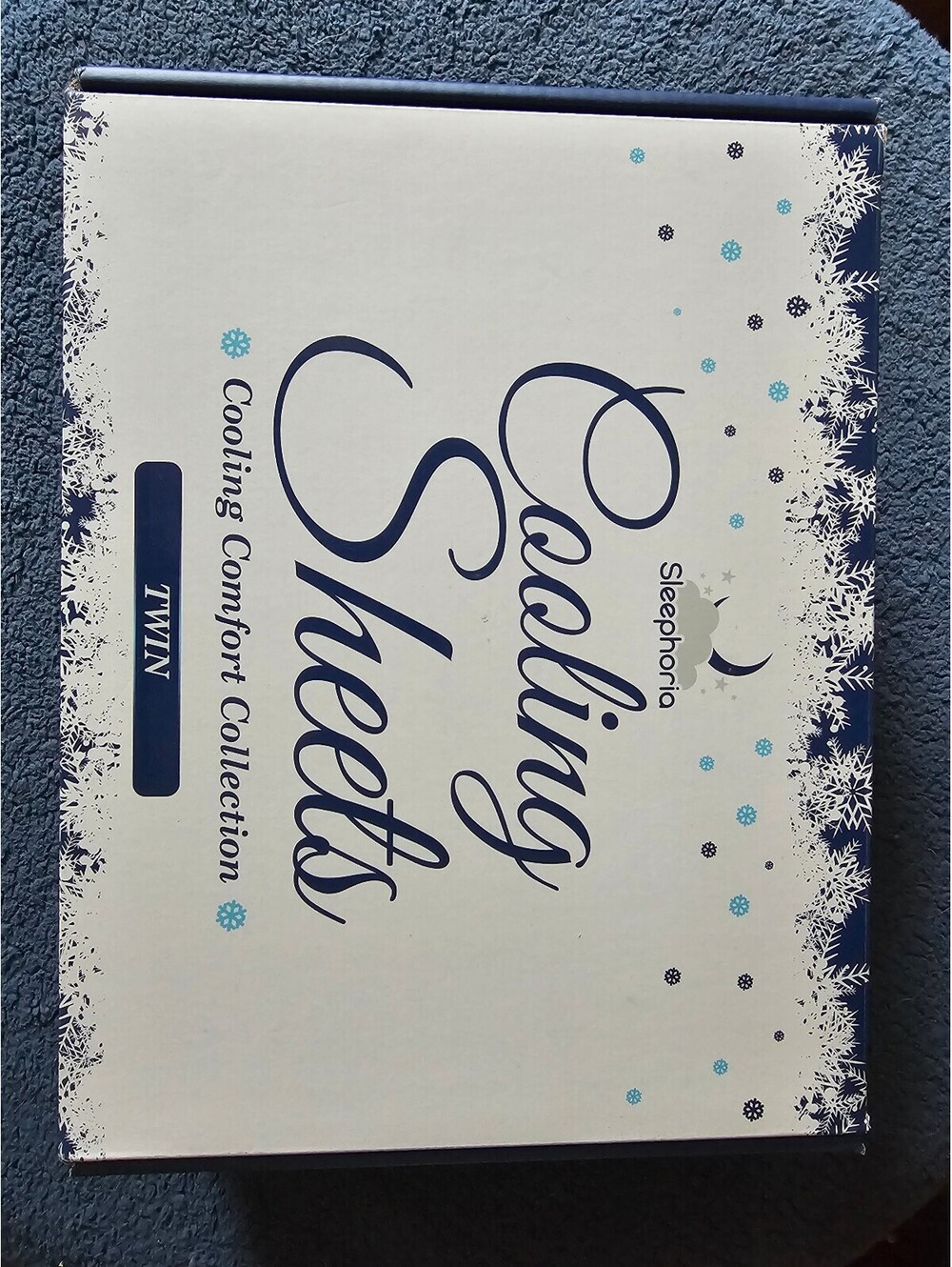 Sleephoria Cooling Sheets Twin Size - Cooling Comfort Collection